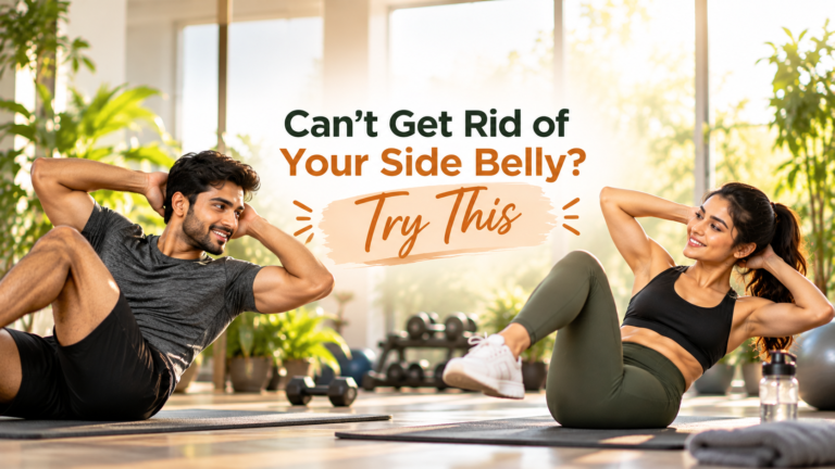 Can’t get rid of your (side belly)? Try this