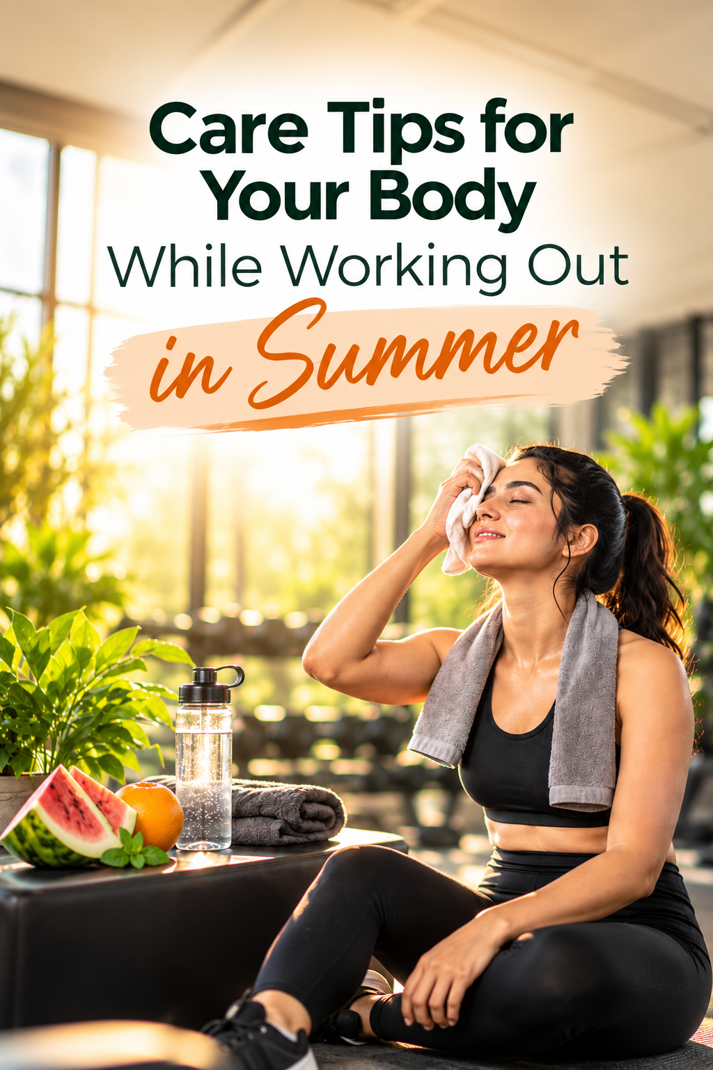 Care Tips for Your Body While Working Out in Summer