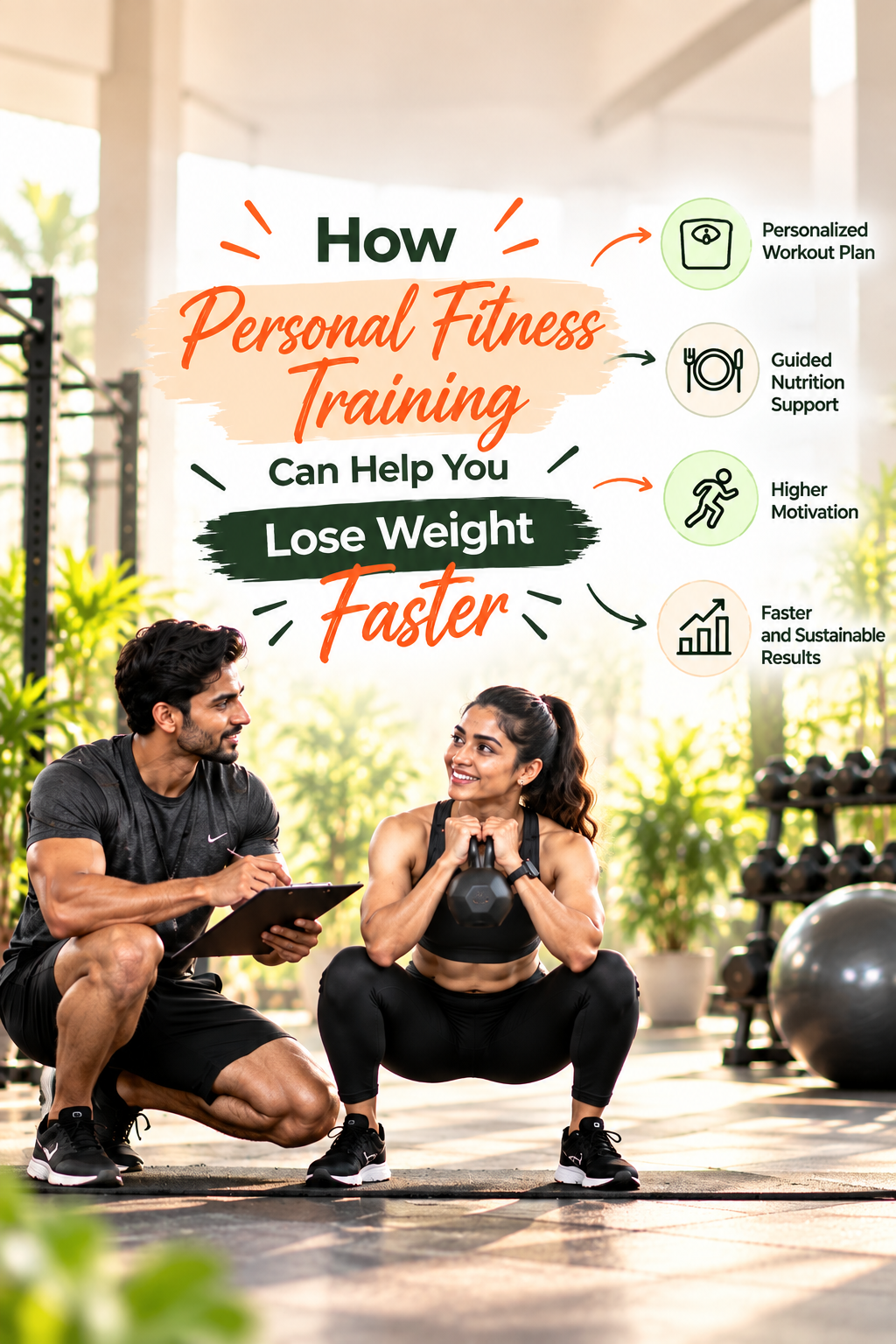 How Personal Fitness Training Can Help You Lose Weight Faster?