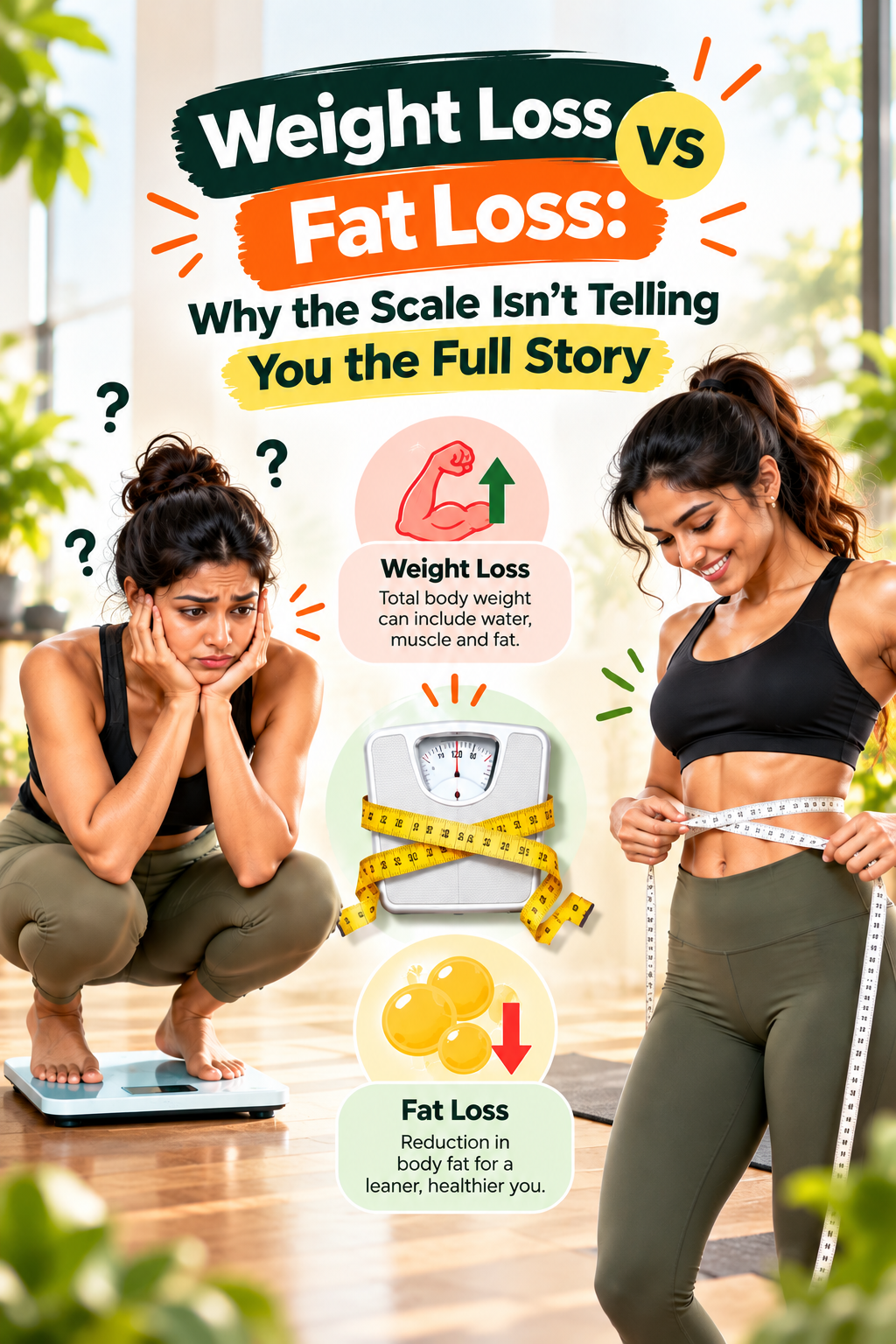 Weight Loss vs Fat Loss: Why the Scale Isn’t Telling You the Full Story