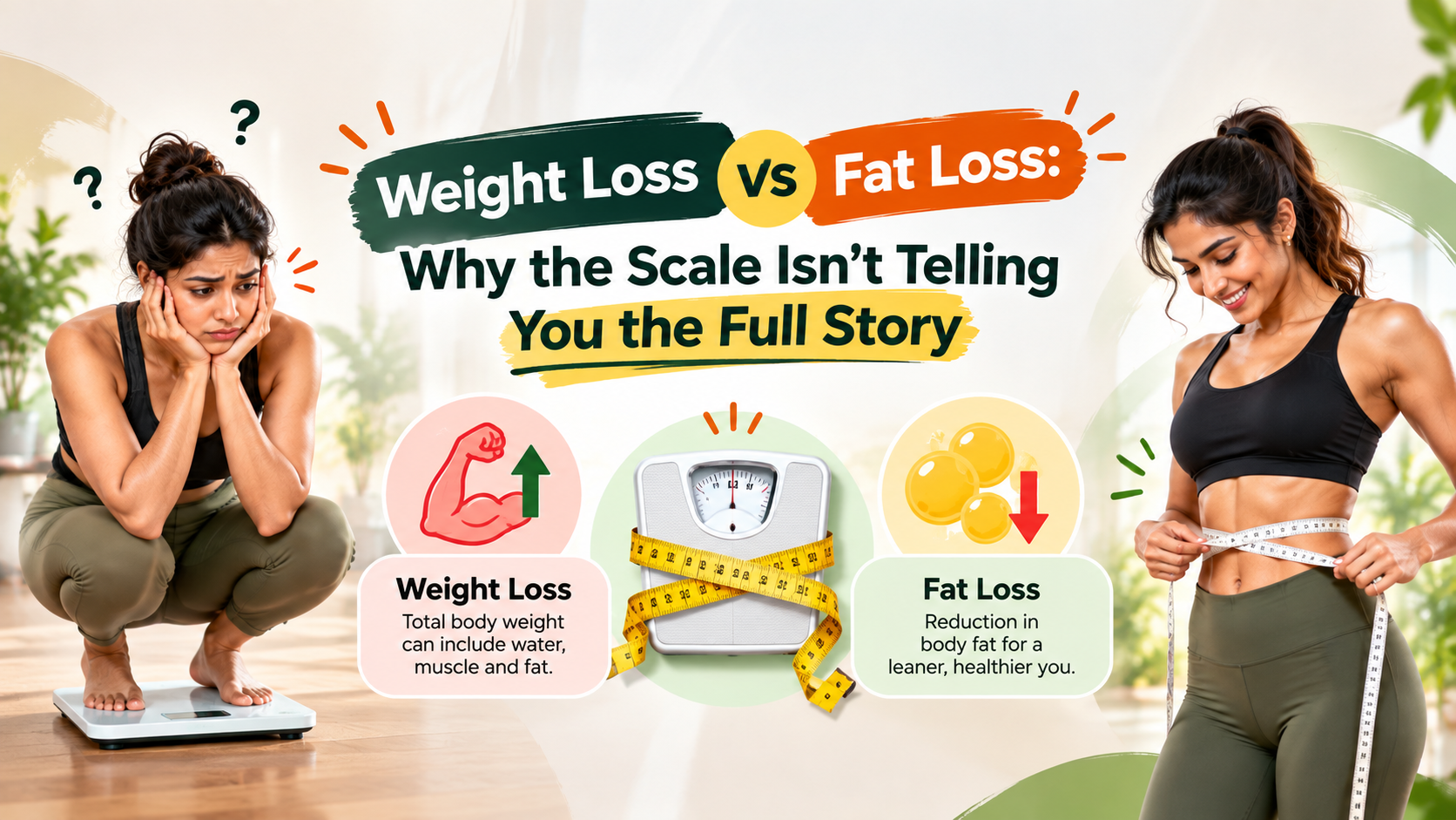 Weight Loss vs Fat Loss: Why the Scale Isn’t Telling You the Full Story